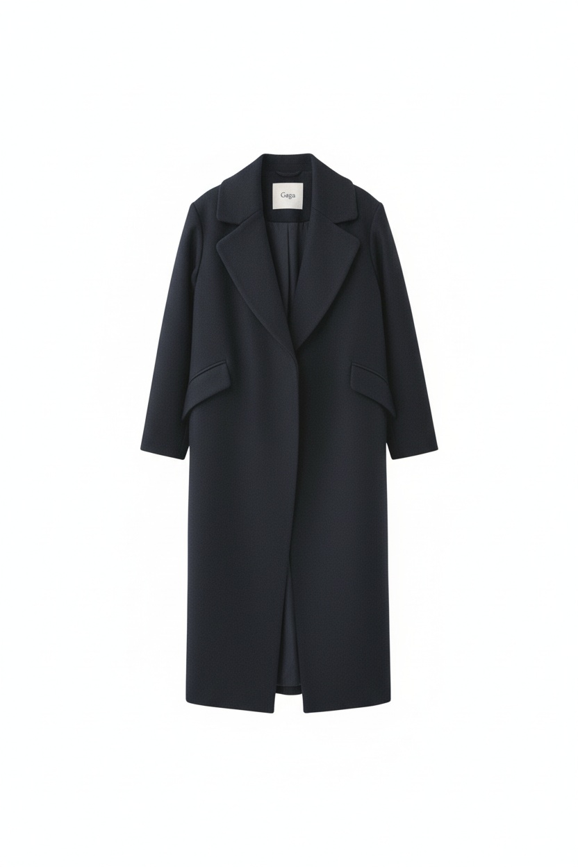 Długi płaszcz oversize zdjęcie 1