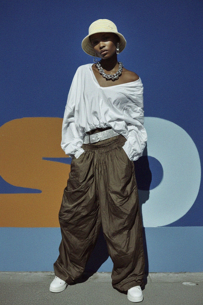 Żółty, prążkowany kapelusz frotte zdjęcie 2