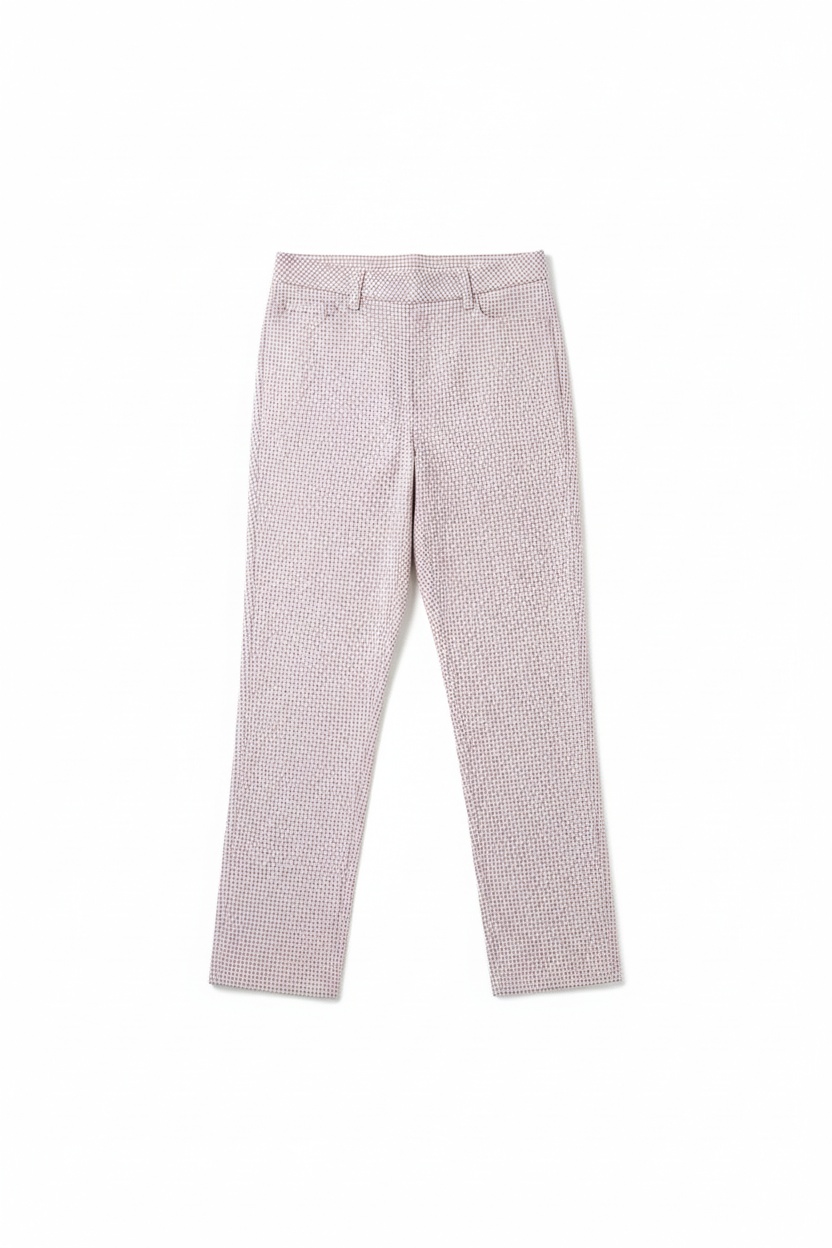 Spodnie Gingham Cropped zdjęcie 1