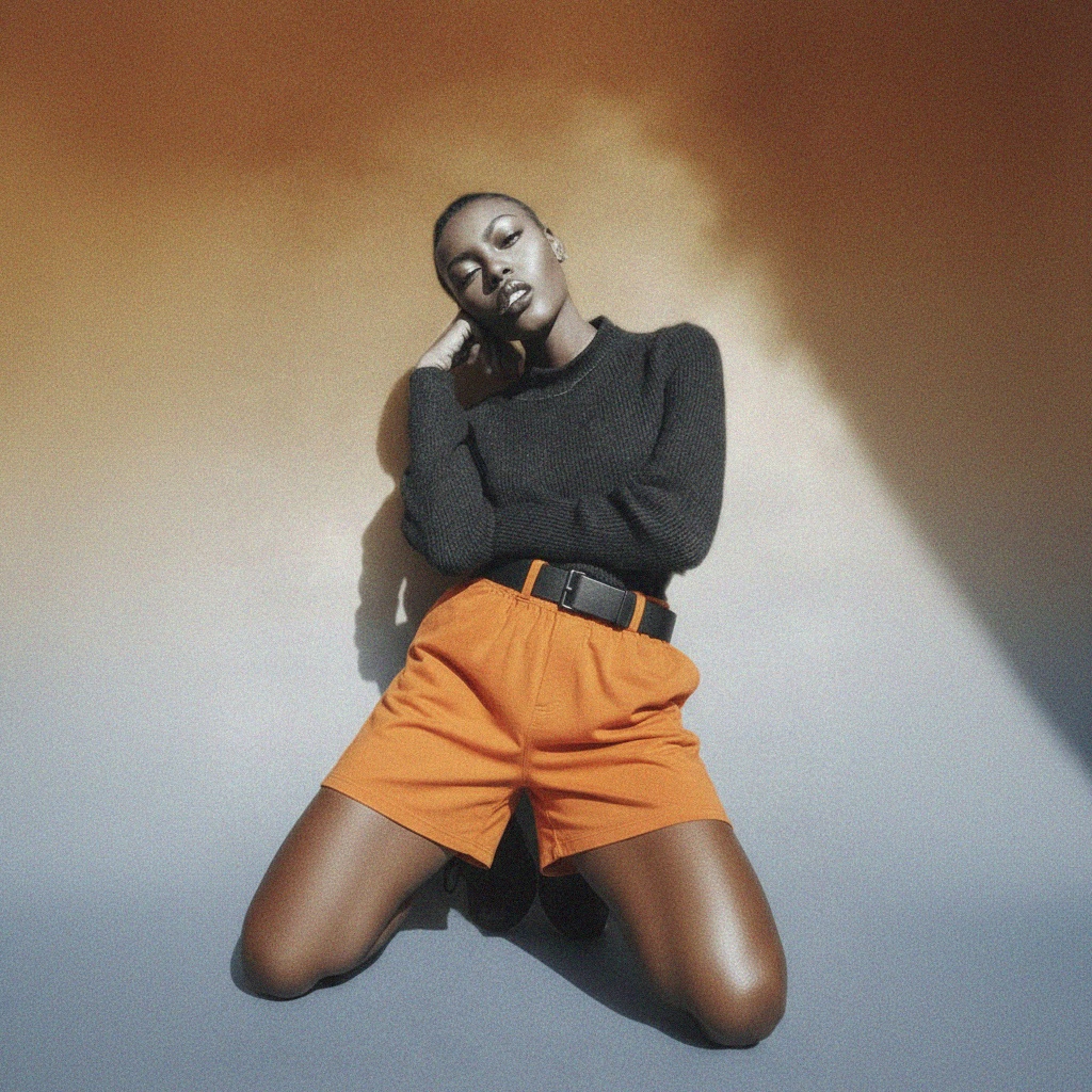 Wygodne pomarańczowe bokserki zdjęcie 3