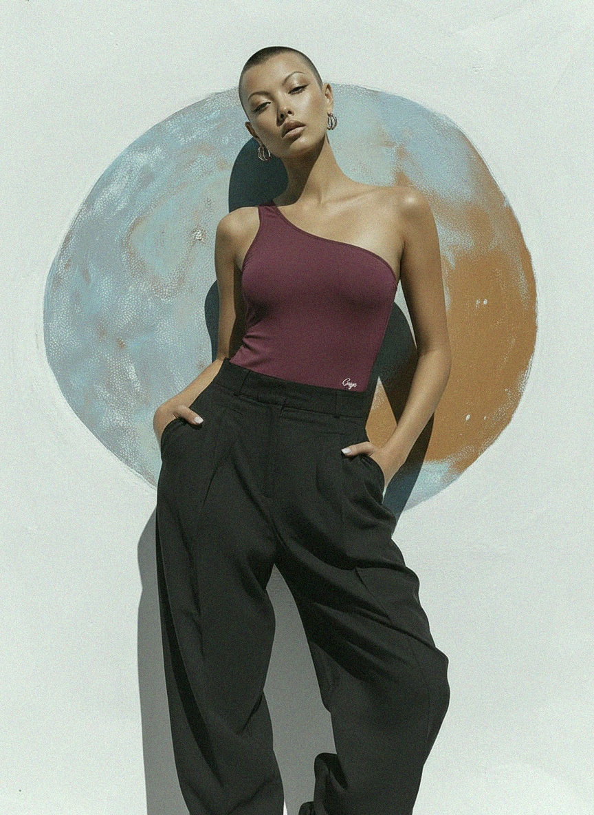 Jednoramienna, dopasowana odzież sportowa zdjęcie 3