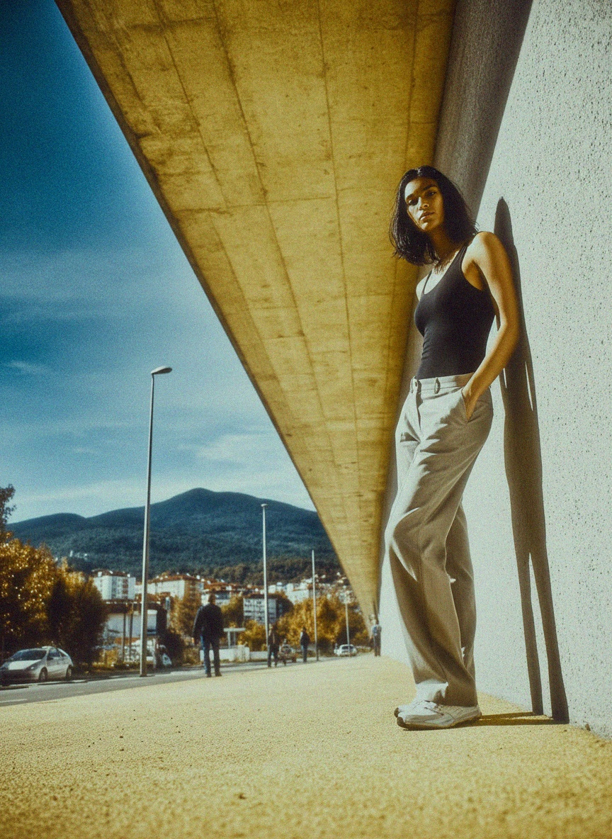 Klasyczny czarny body z okrągłym dekoltem zdjęcie 3