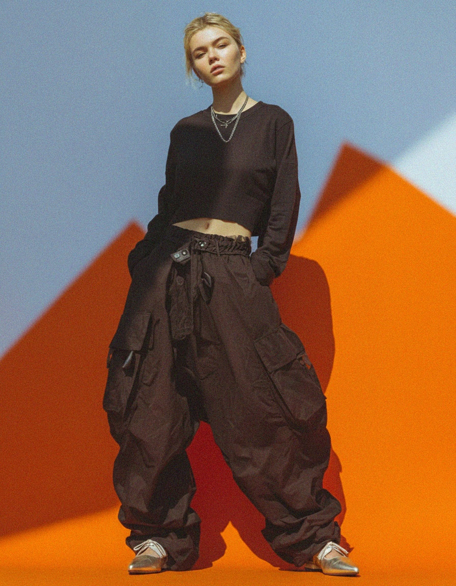 Metallic Gold & White Cut-Out Lace-Up Flats zdjęcie 3