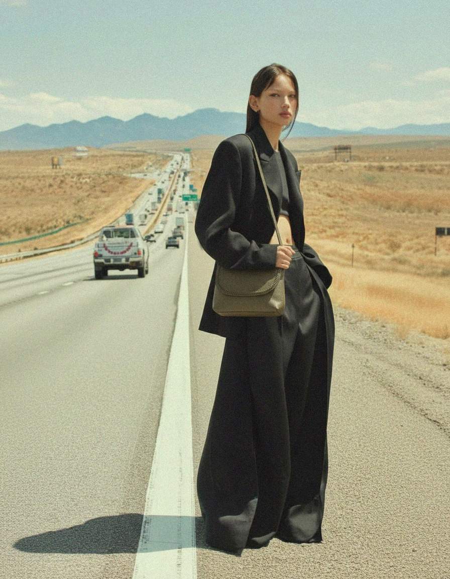 Venezia Olive Green Flap Crossbody Bag zdjęcie 2