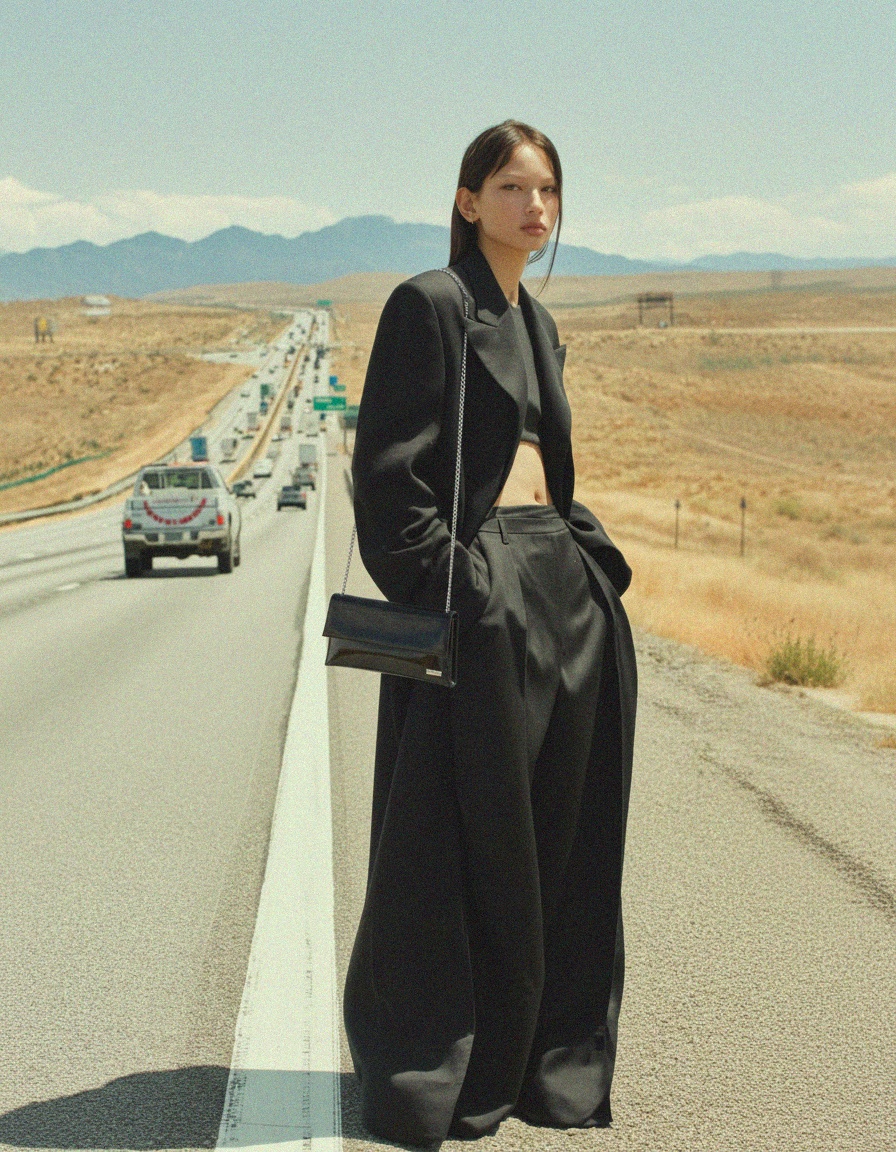 Sleek Black Patent Clutch Bag with Chain Strap zdjęcie 3