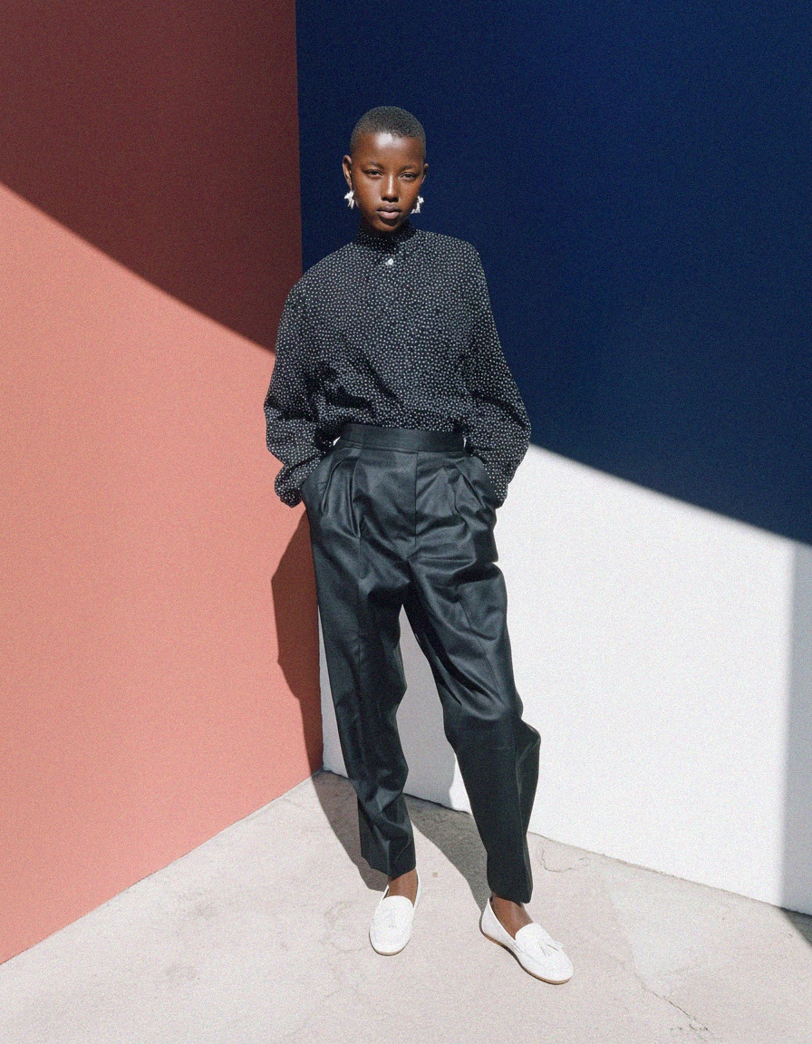 Classic White Leather Tassel Loafers zdjęcie 2