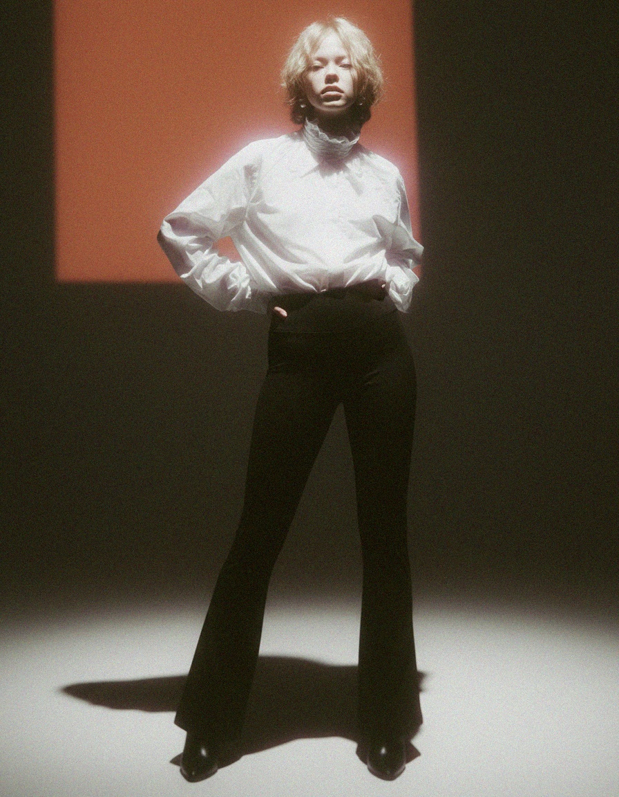 Comfortable Flared Activewear Pants zdjęcie 3