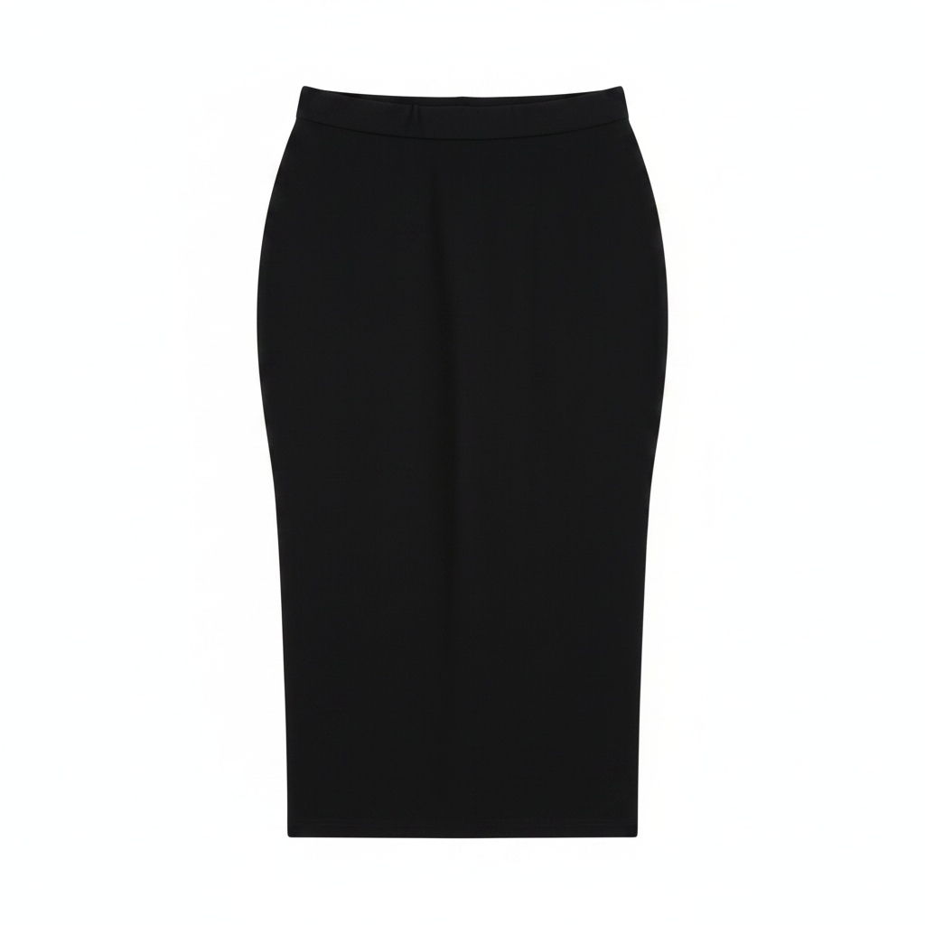 Sleek Form-Fitting Midi Skirt zdjęcie 1