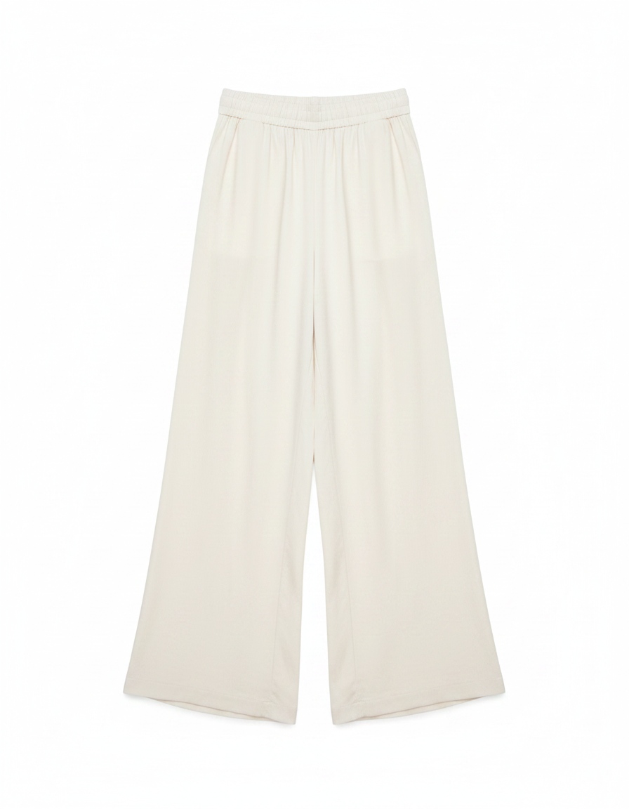 Elegant Wide-Leg Flowing Trousers zdjęcie 1