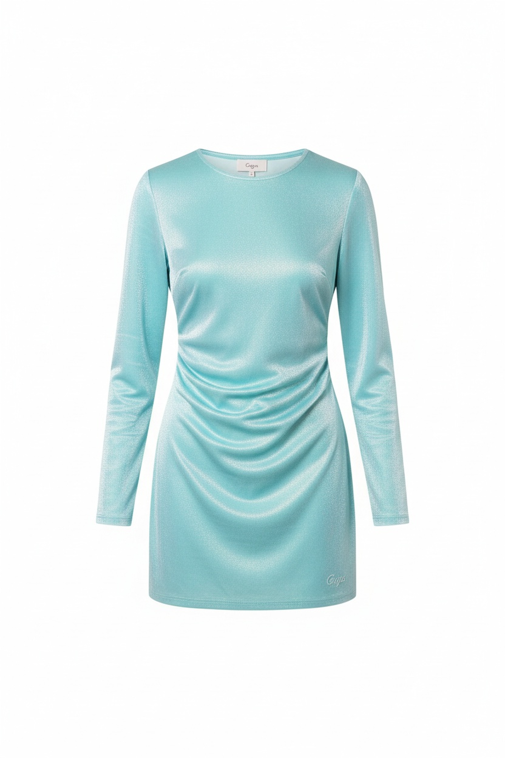 Shimmering Long Sleeve Mini Dress zdjęcie 1