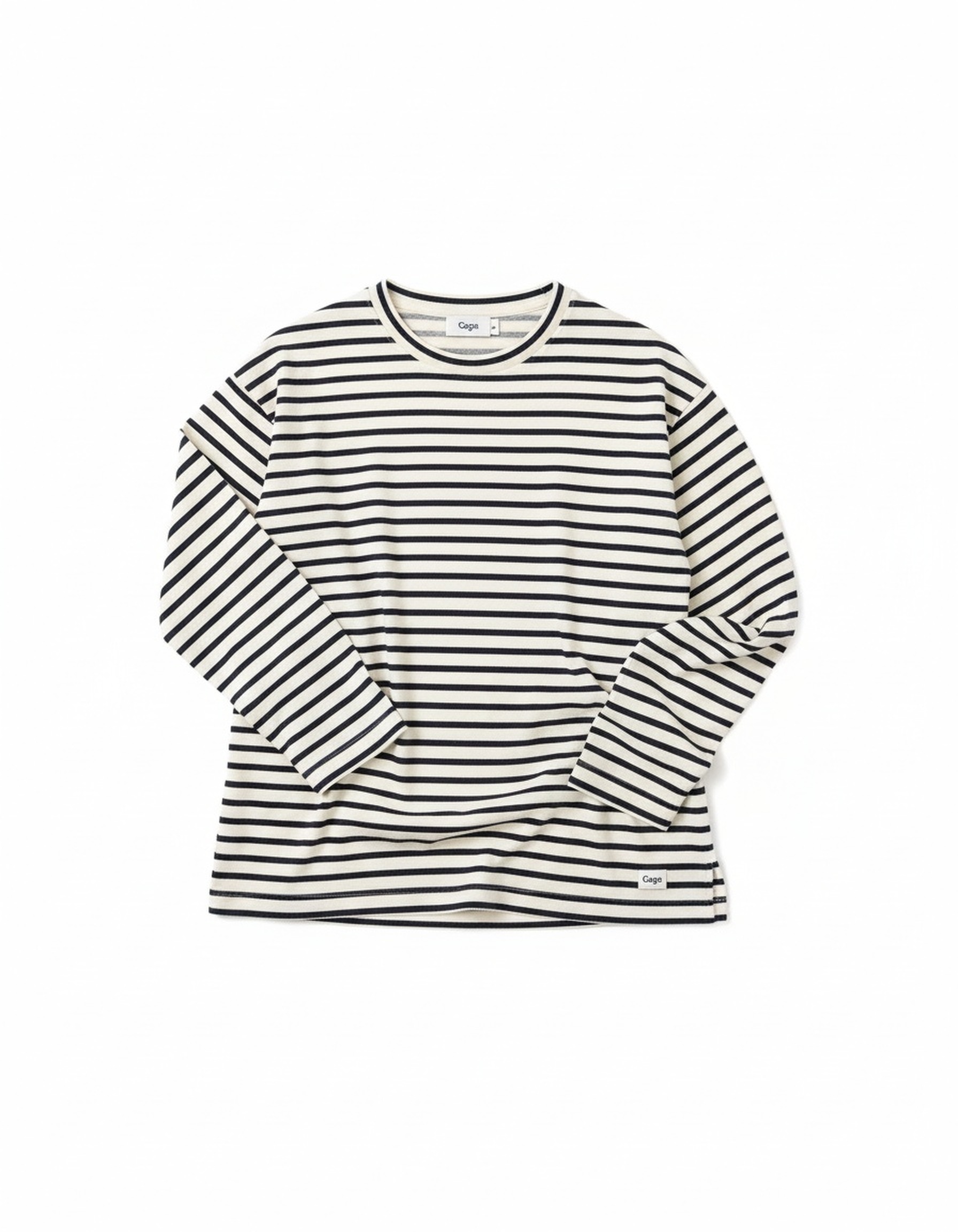 Classic Striped Long-Sleeve T-Shirt zdjęcie 1