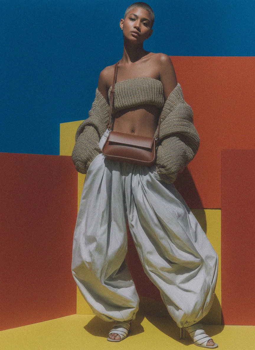 Chic Brown Shoulder Bag for Everyday Style zdjęcie 3