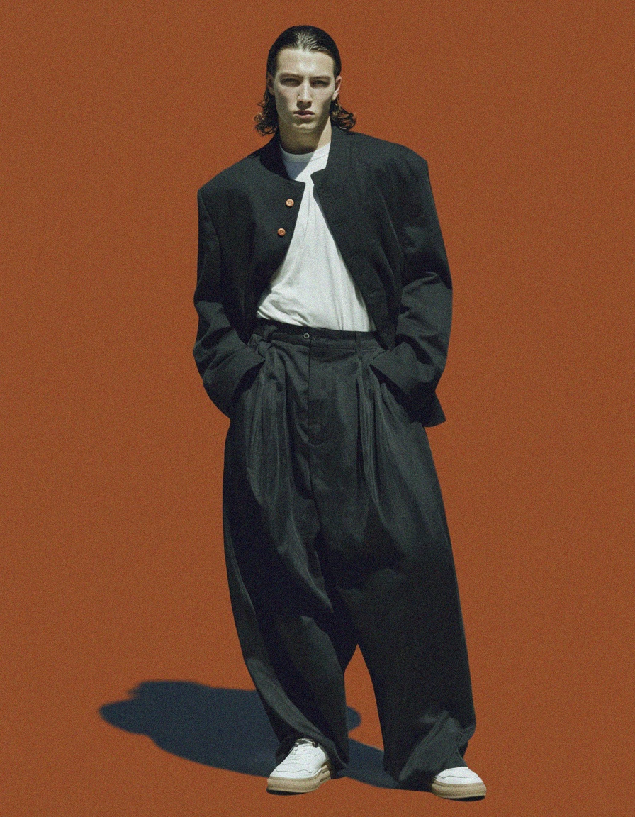 Białe skórzane trampki niskie z teksturowaną podeszwą zdjęcie 3