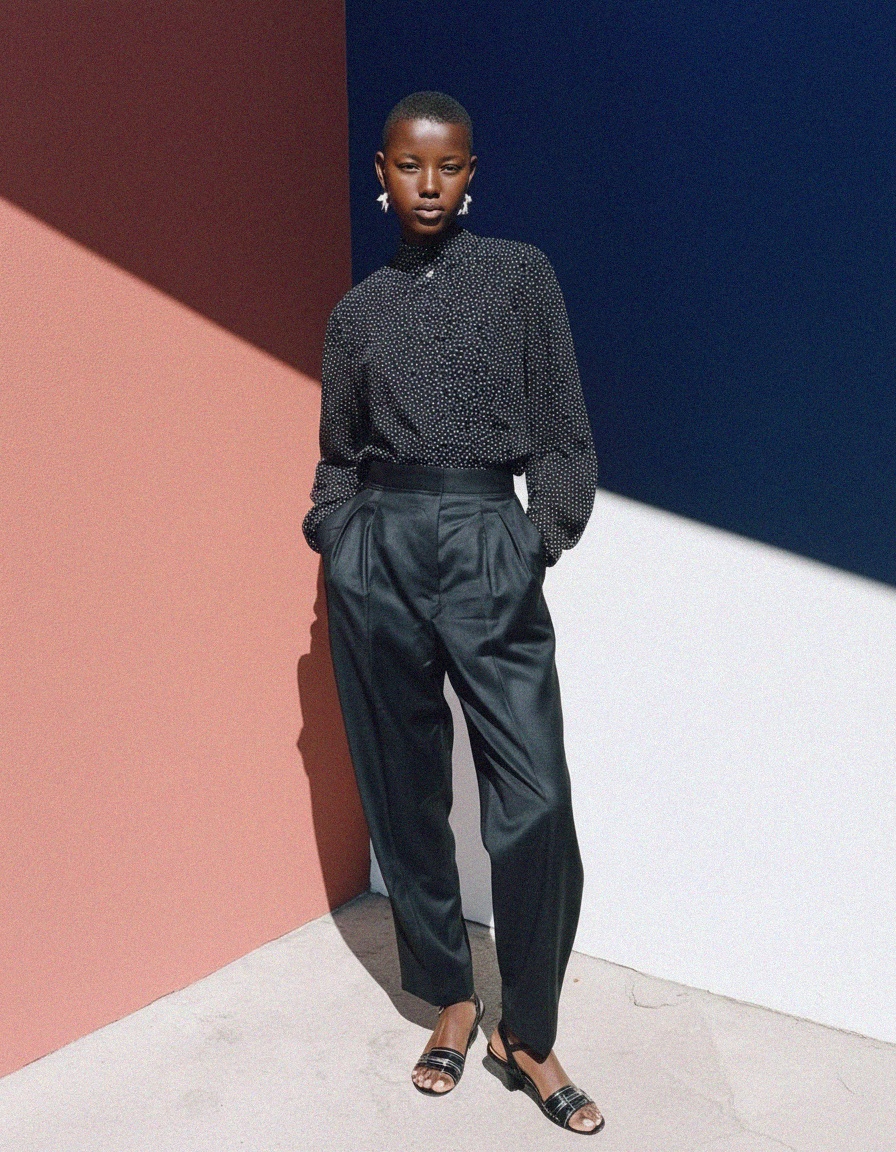 Czarne płaskie sandały na paskach z klamrą przy kostce zdjęcie 2