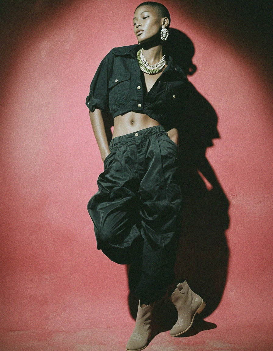 Beżowe zamszowe botki w stylu zachodnim zdjęcie 3