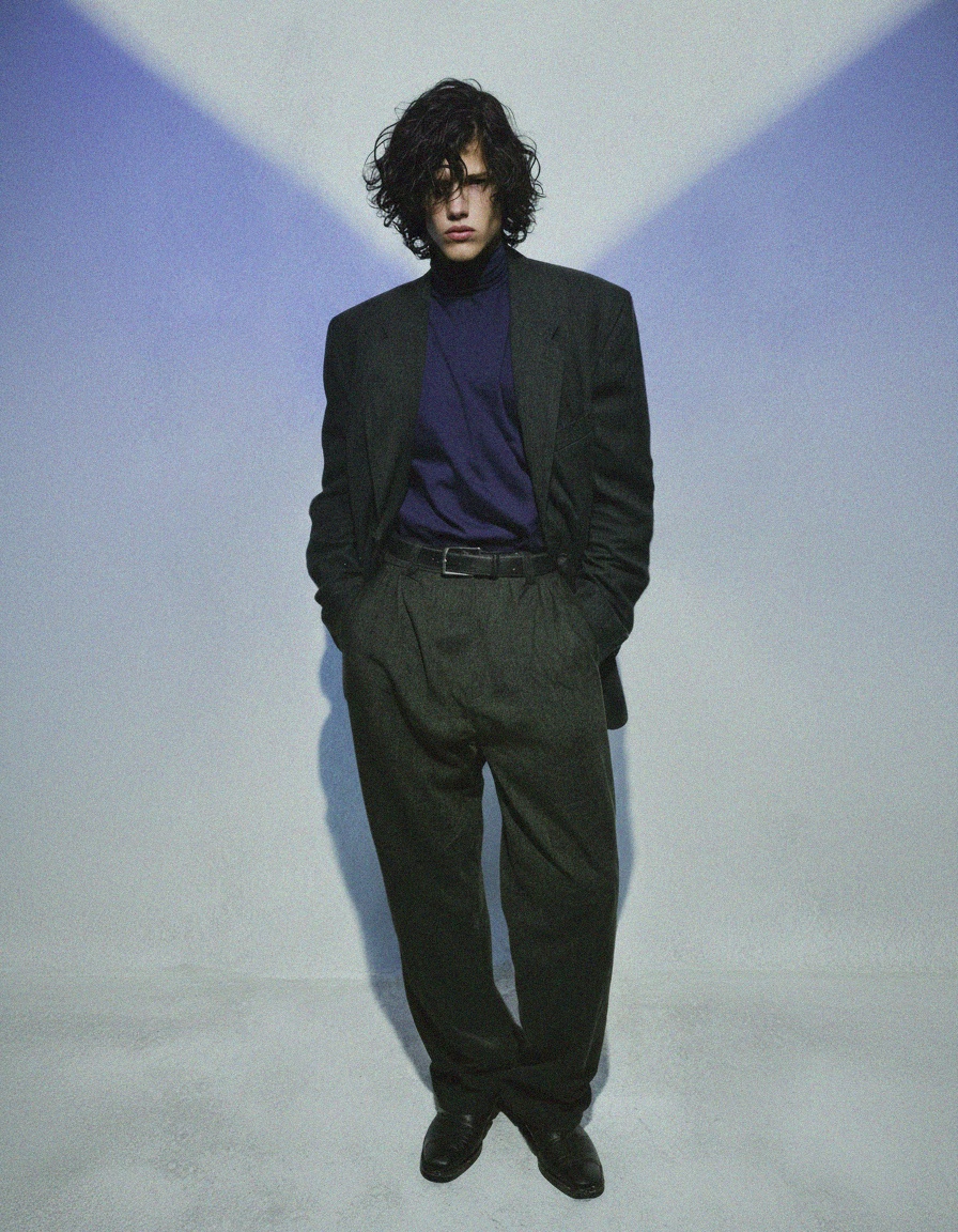 Beżowe zamszowe buty typu derby ze sznurowaniem zdjęcie 3