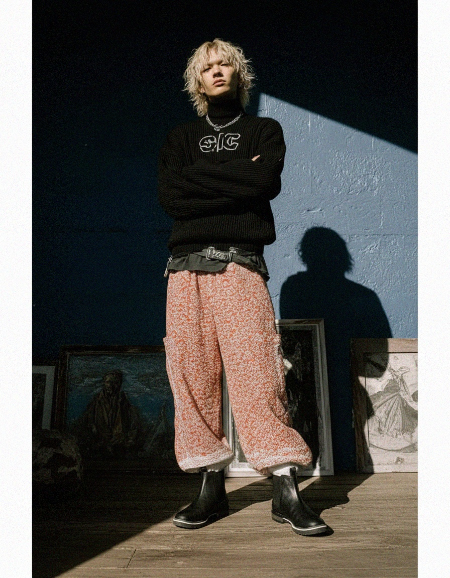 Czarne skórzane botki Chelsea z polerowanego drewna zdjęcie 3