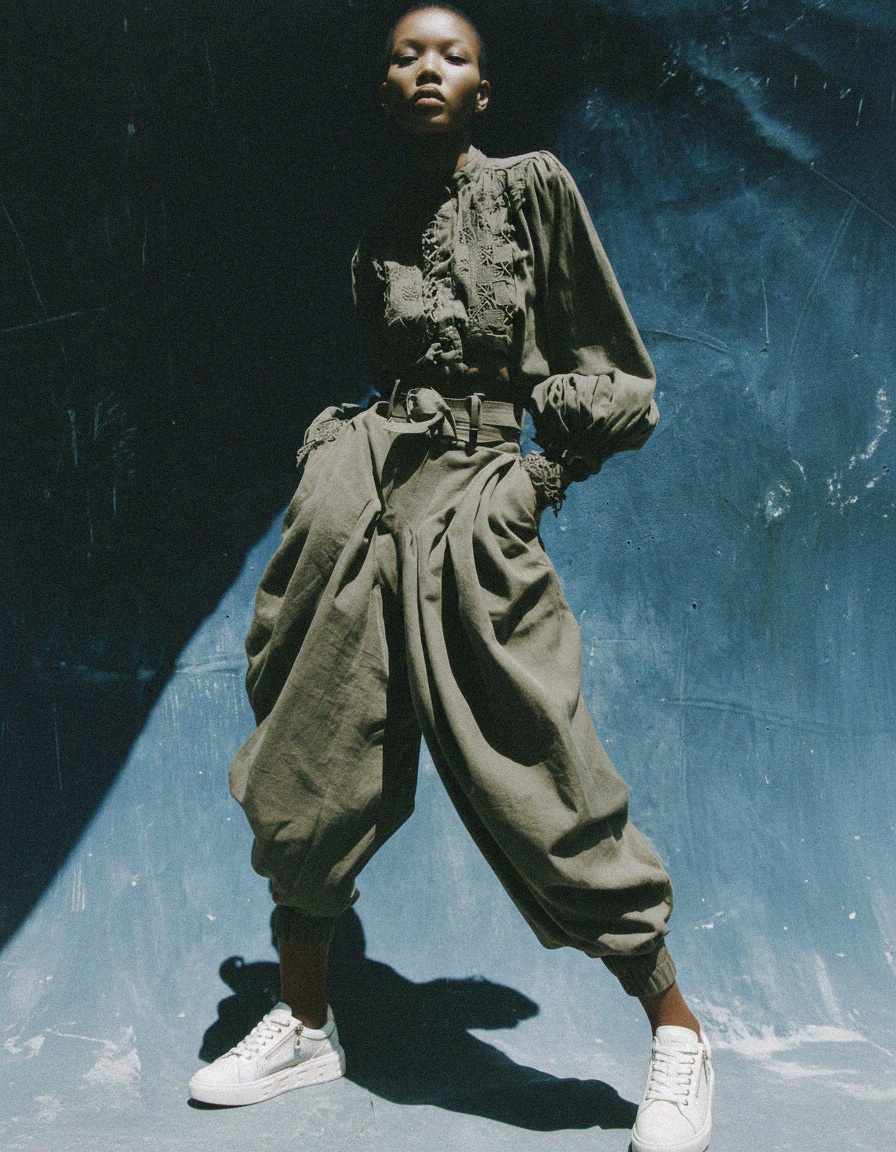 Białe perforowane trampki z bocznym zamkiem błyskawicznym zdjęcie 3