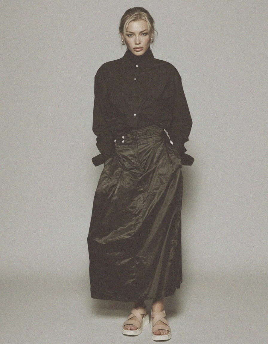 Beżowe sandały na platformie z krzyżującymi się paskami zdjęcie 3