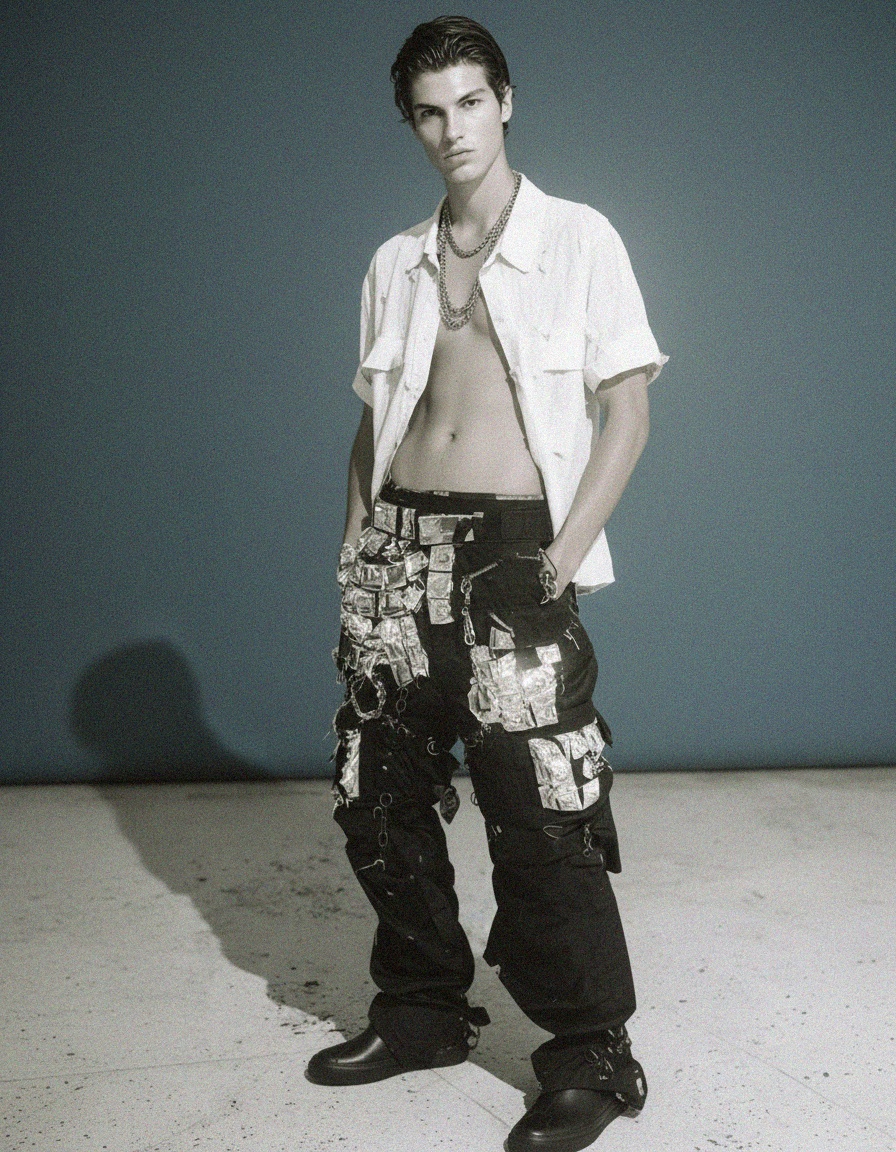 Czarne skórzane trampki wsuwane zdjęcie 3