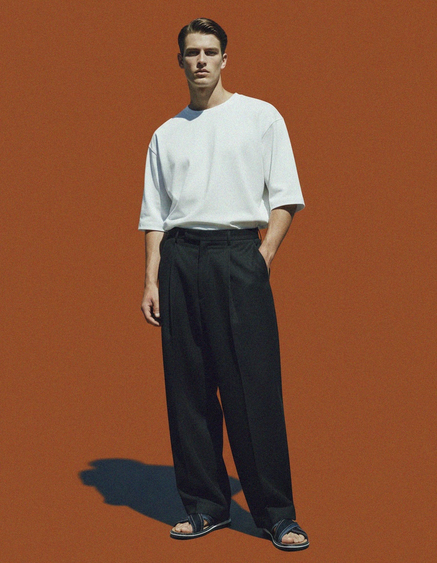 Komfortowe sandały Criss-Cross Strap Slide zdjęcie 3