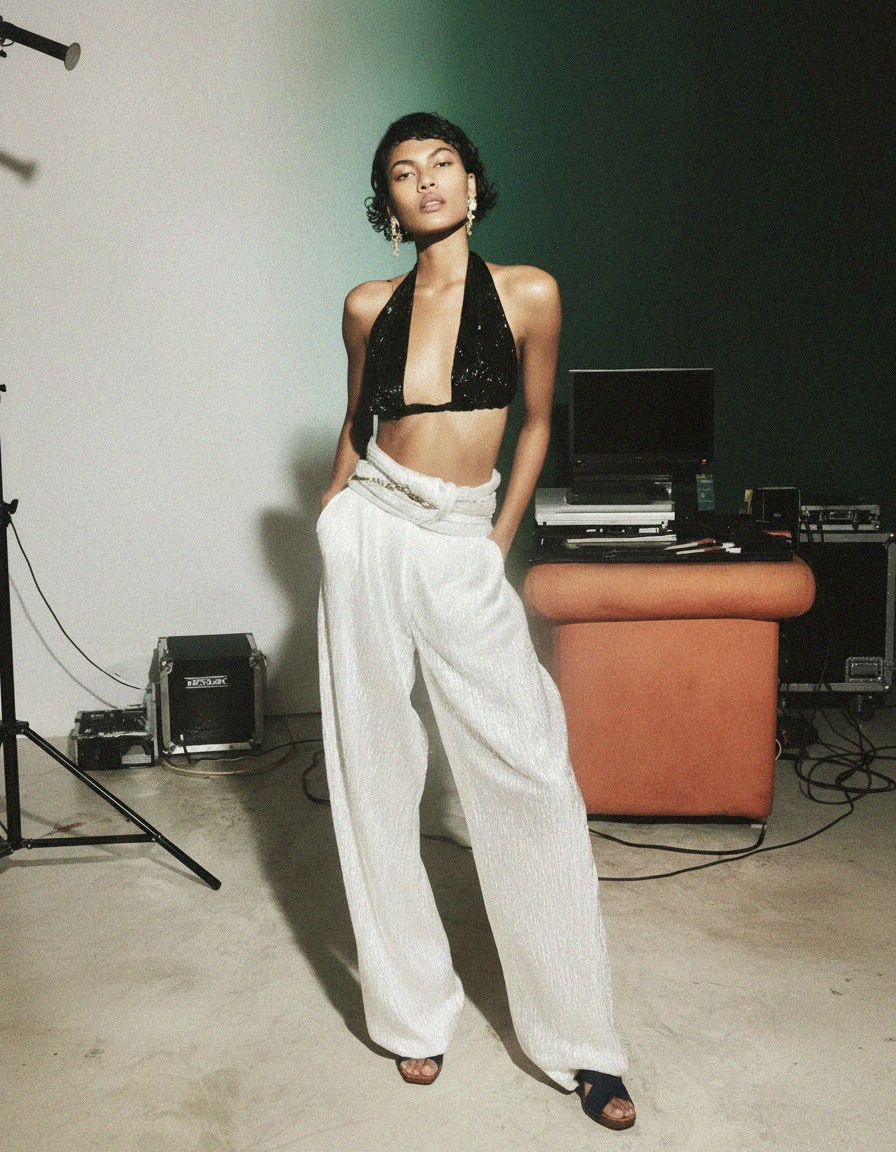 Sandały na platformie i klockowym obcasie z zamszu w kolorze granatowym zdjęcie 3