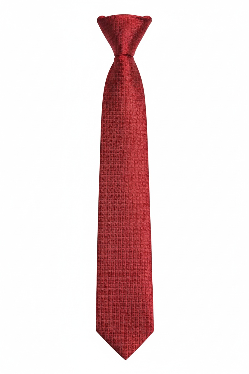 Red Patterned Tie zdjęcie 1