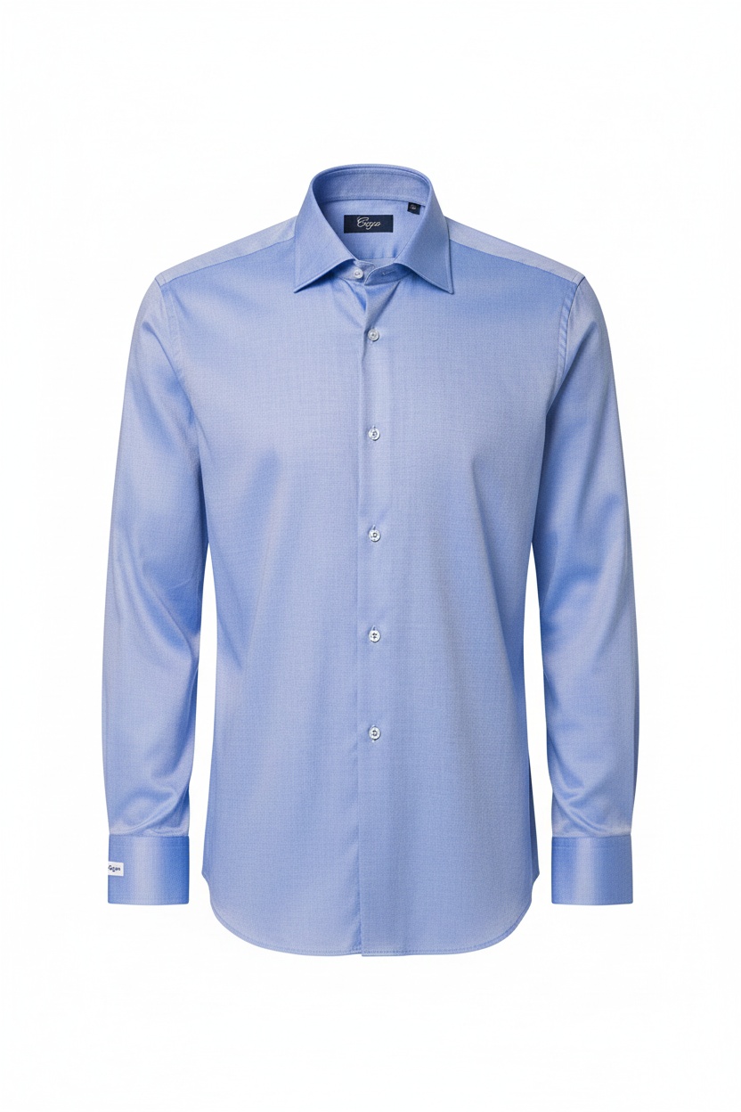 Classic Blue Dress Shirt zdjęcie 1