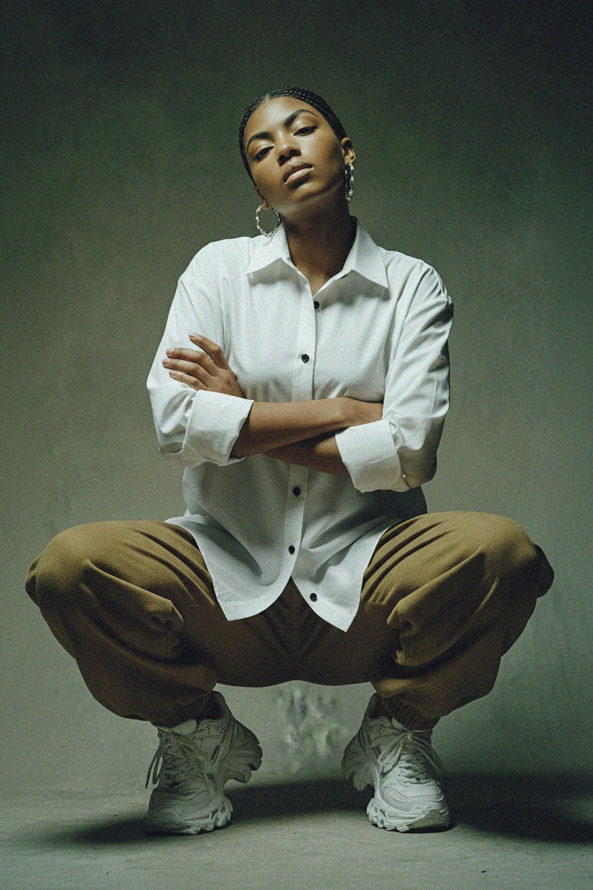 Klasyczna biała koszula zapinana na guziki zdjęcie 3