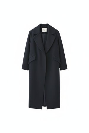 Długi płaszcz oversize