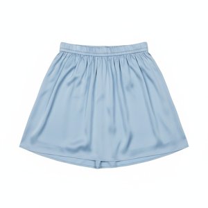 Light Blue Flowy Mini Skirt