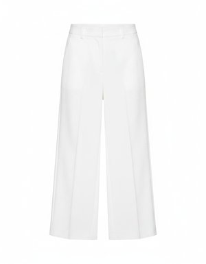 Stylish Cropped Wide-Leg Pants