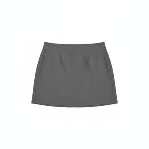 Klasyczna szara mini spódniczka