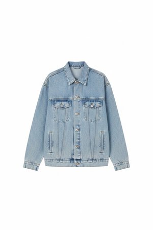 Kurtka jeansowa w kolorze jasnoniebieskim, oversize