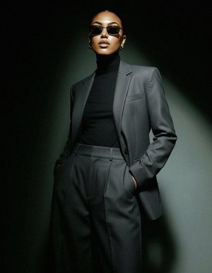 Sleek Rectangular Sunglasses