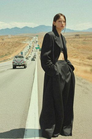 Black Crop Top & Mini Skirt Co-ord Set