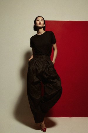 Classic Black Crew Neck T-Shirt