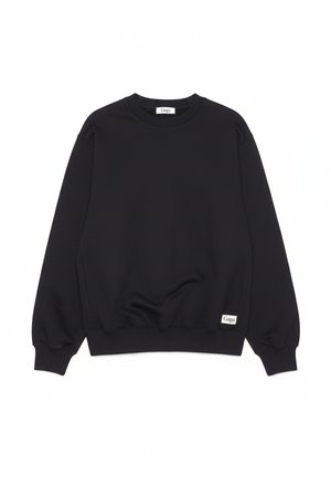 Black Oversized Sweatshirt & Sweatpants Set