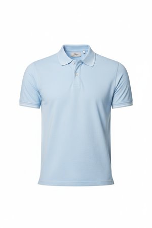 Classic Light Blue Polo Shirt for Everyday Wear