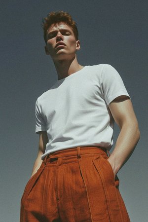 Classic White Short Sleeve T-Shirt