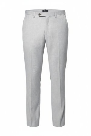 Classic Long Grey Trousers