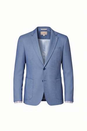 Textured Blue Blazer