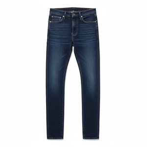 Klasyczne ciemnoniebieskie jeansy slim fit