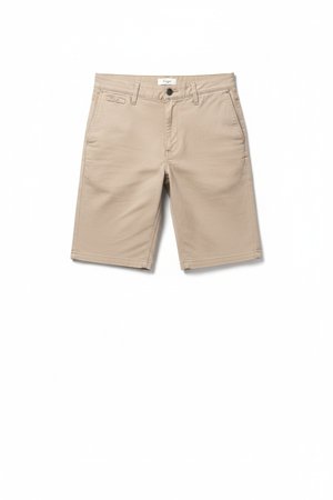 Klasyczne beżowe szorty chino